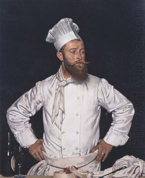 Sir William Orpen Le Chef de l Hotel Chatham china oil painting image